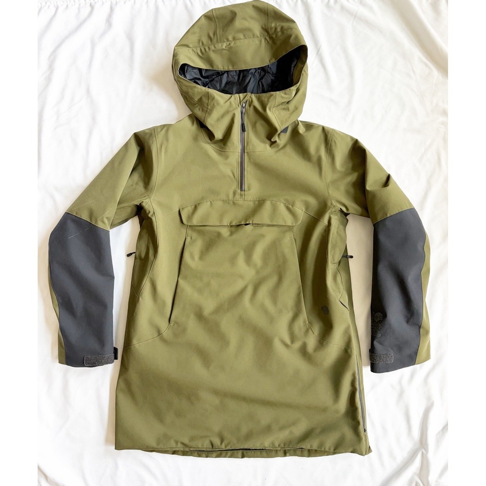Mountain Hardwear Jacket Women Small Green Firefall 2 Anorak Insulated Recco